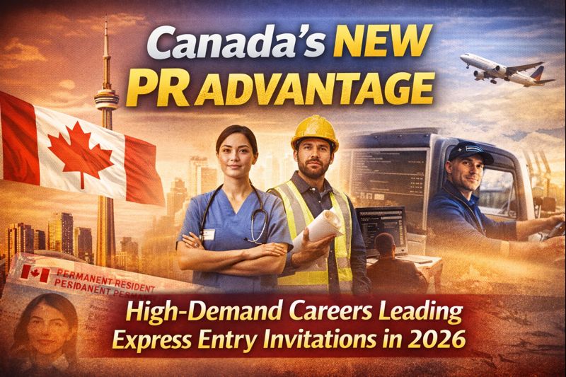 Canada’s New PR Advantage: High-Demand Careers Leading Express Entry Invitations in 2026