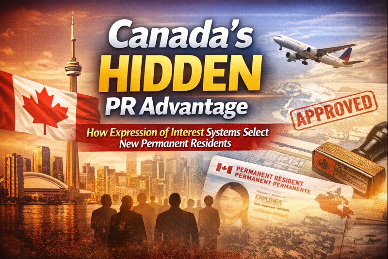 Canada’s Hidden PR Advantage: How Expression of Interest Systems Are Quietly Selecting New Permanent Residents