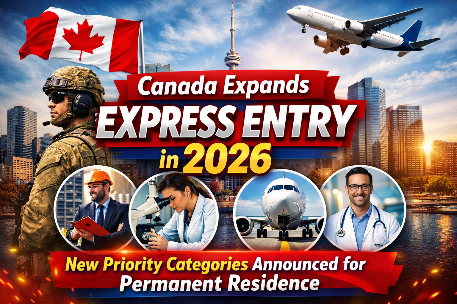 Canada Expands Express Entry in 2026: New 3 Priority Categories for Permanent Residence