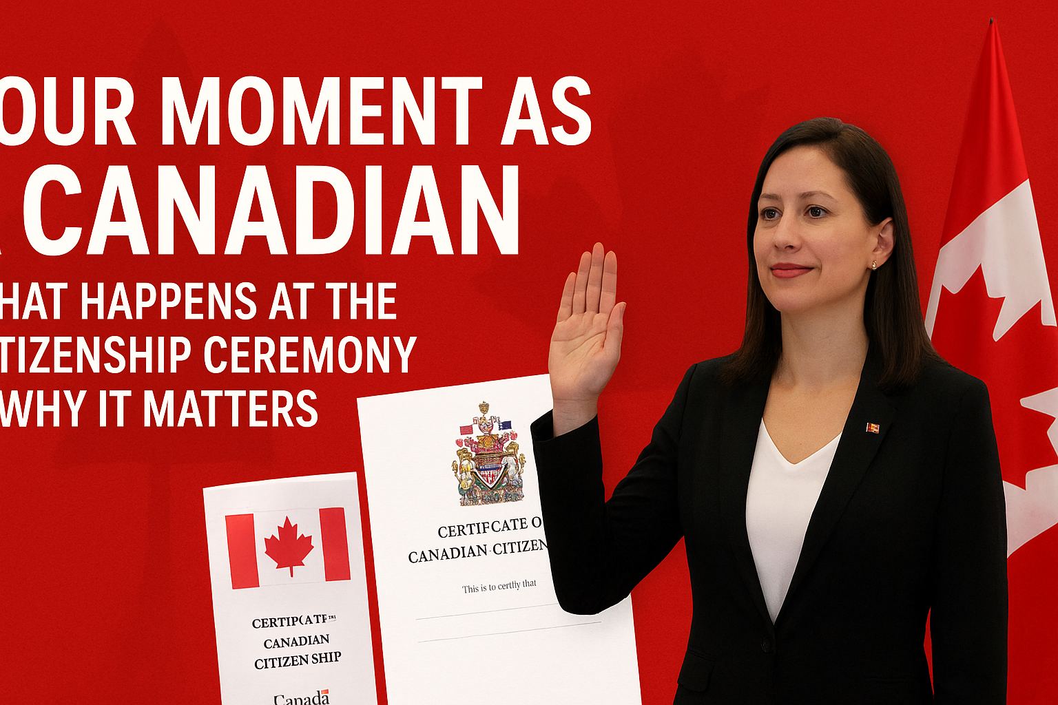 Your Moment as a Canadian: What Happens at the Citizenship Ceremony & Why It Matters